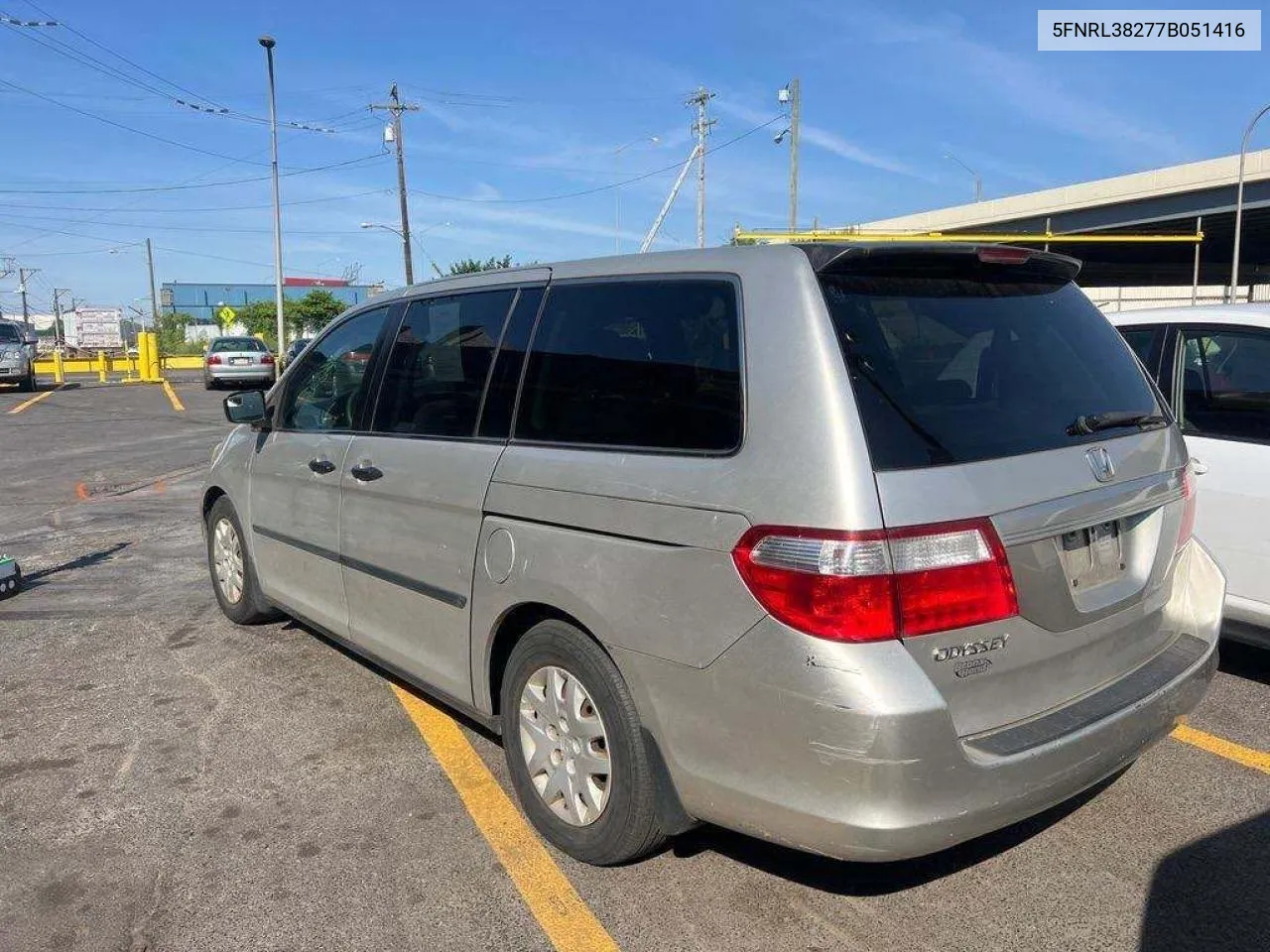 5FNRL38277B051416 2007 Honda Odyssey Lx