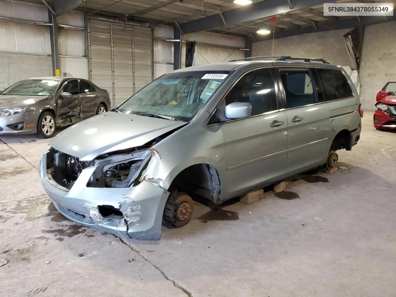 5FNRL38437B055349 2007 Honda Odyssey Ex