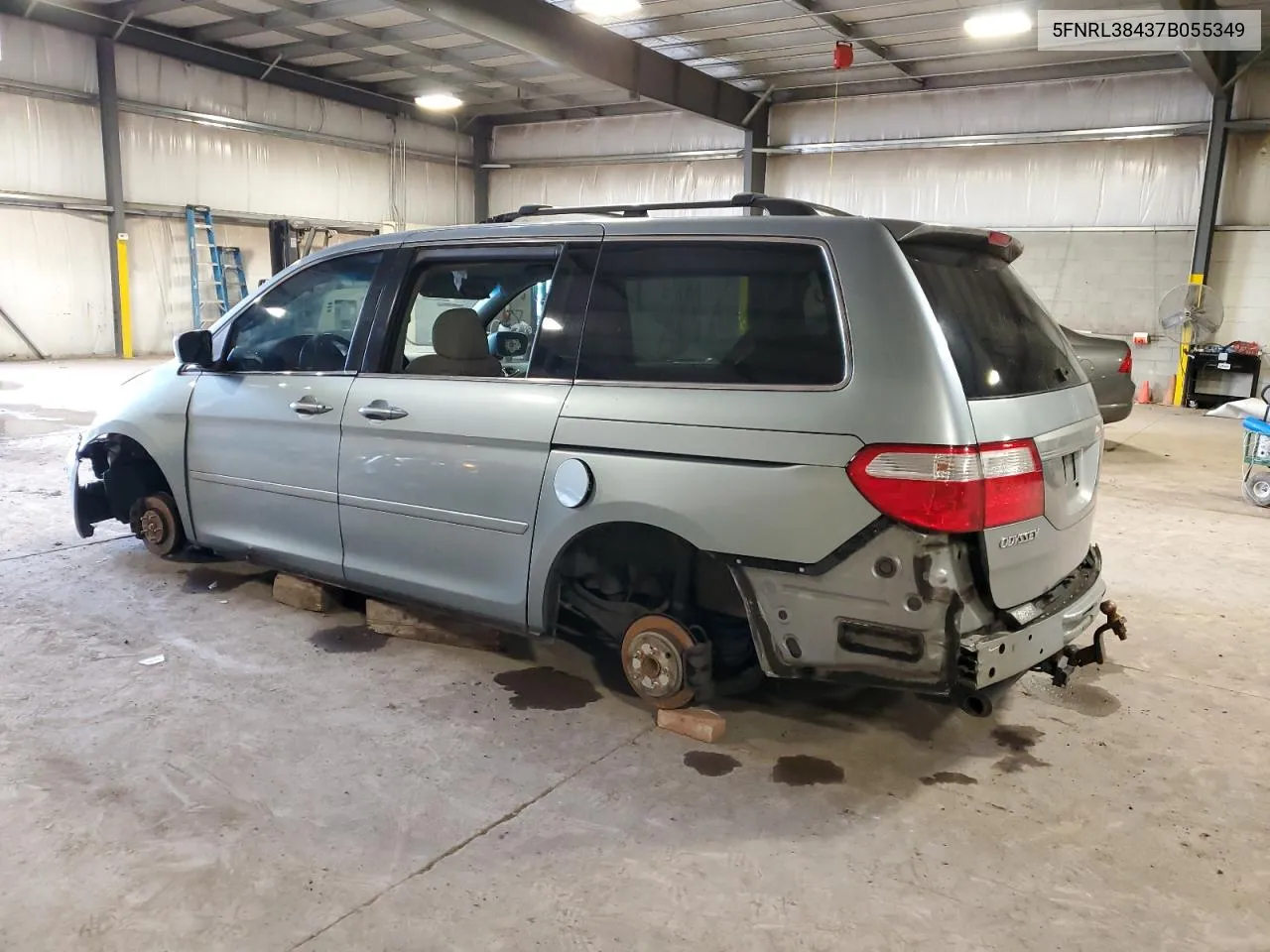 2007 Honda Odyssey Ex VIN: 5FNRL38437B055349 Lot: 73700904