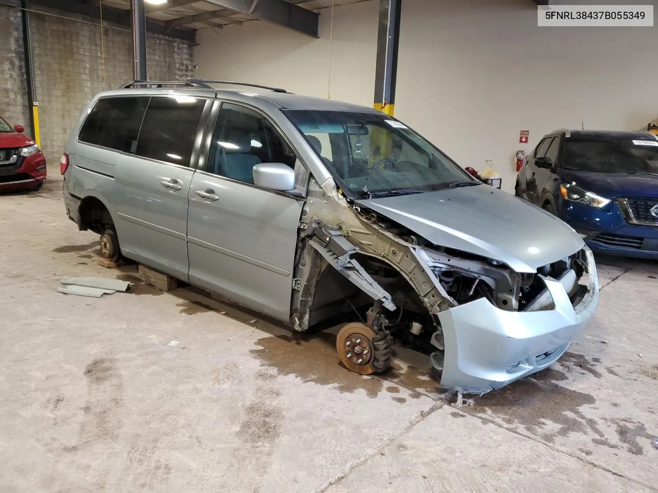 5FNRL38437B055349 2007 Honda Odyssey Ex