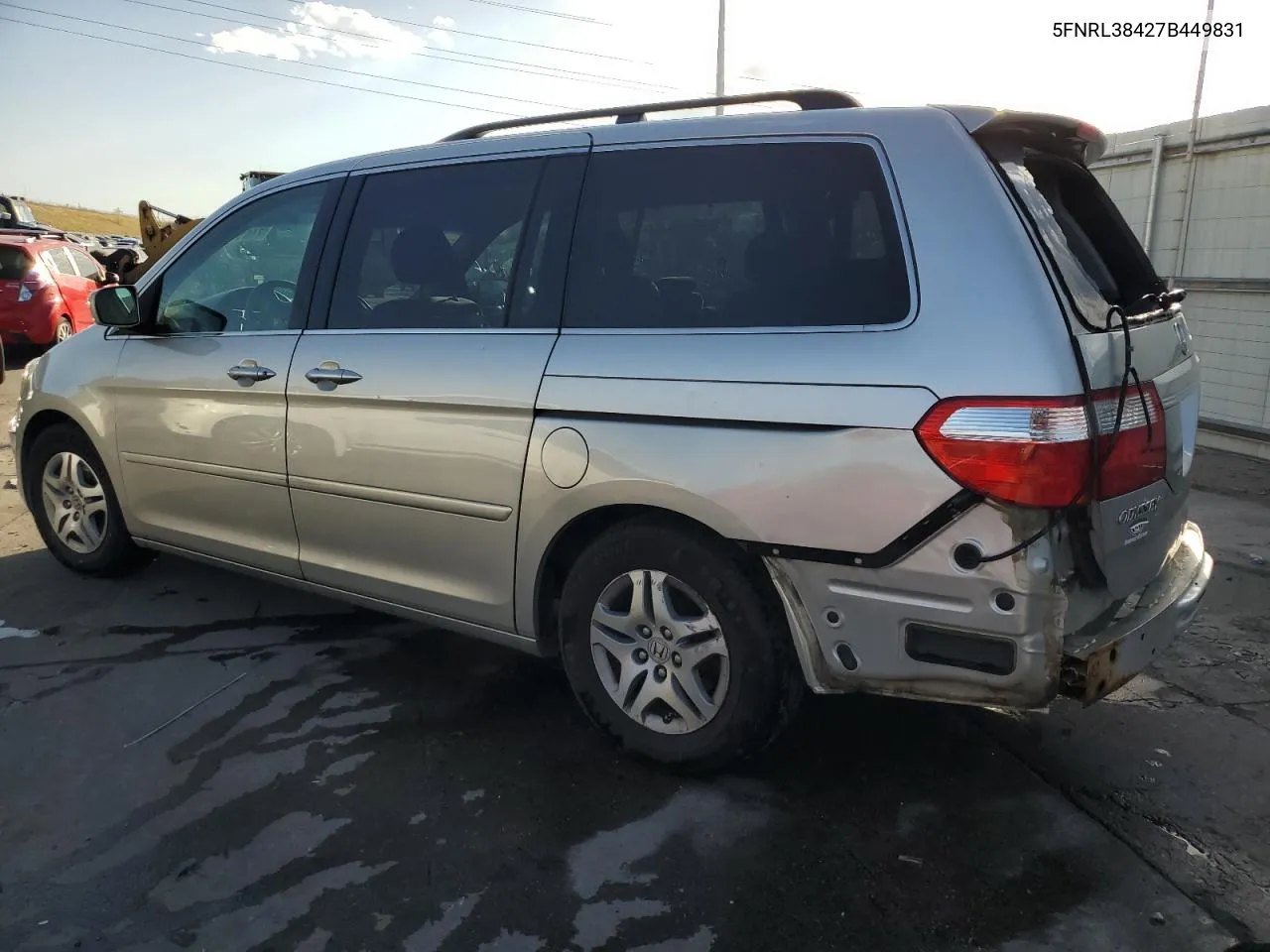 5FNRL38427B449831 2007 Honda Odyssey Ex