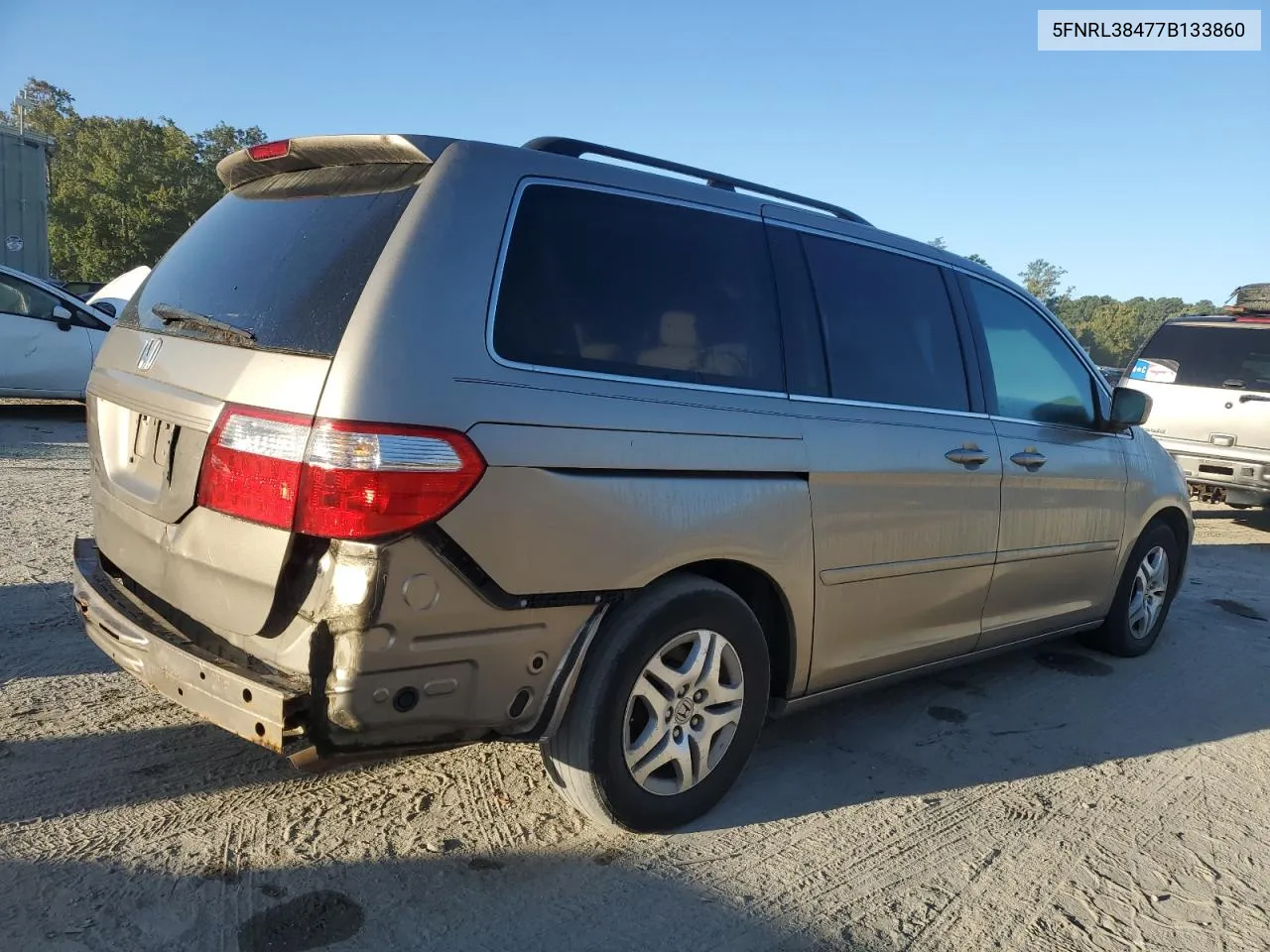 5FNRL38477B133860 2007 Honda Odyssey Ex