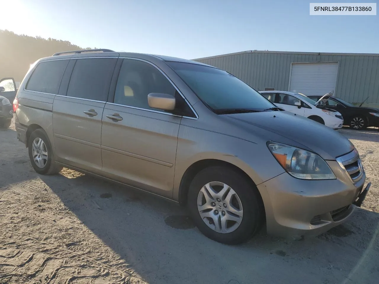 2007 Honda Odyssey Ex VIN: 5FNRL38477B133860 Lot: 74999514