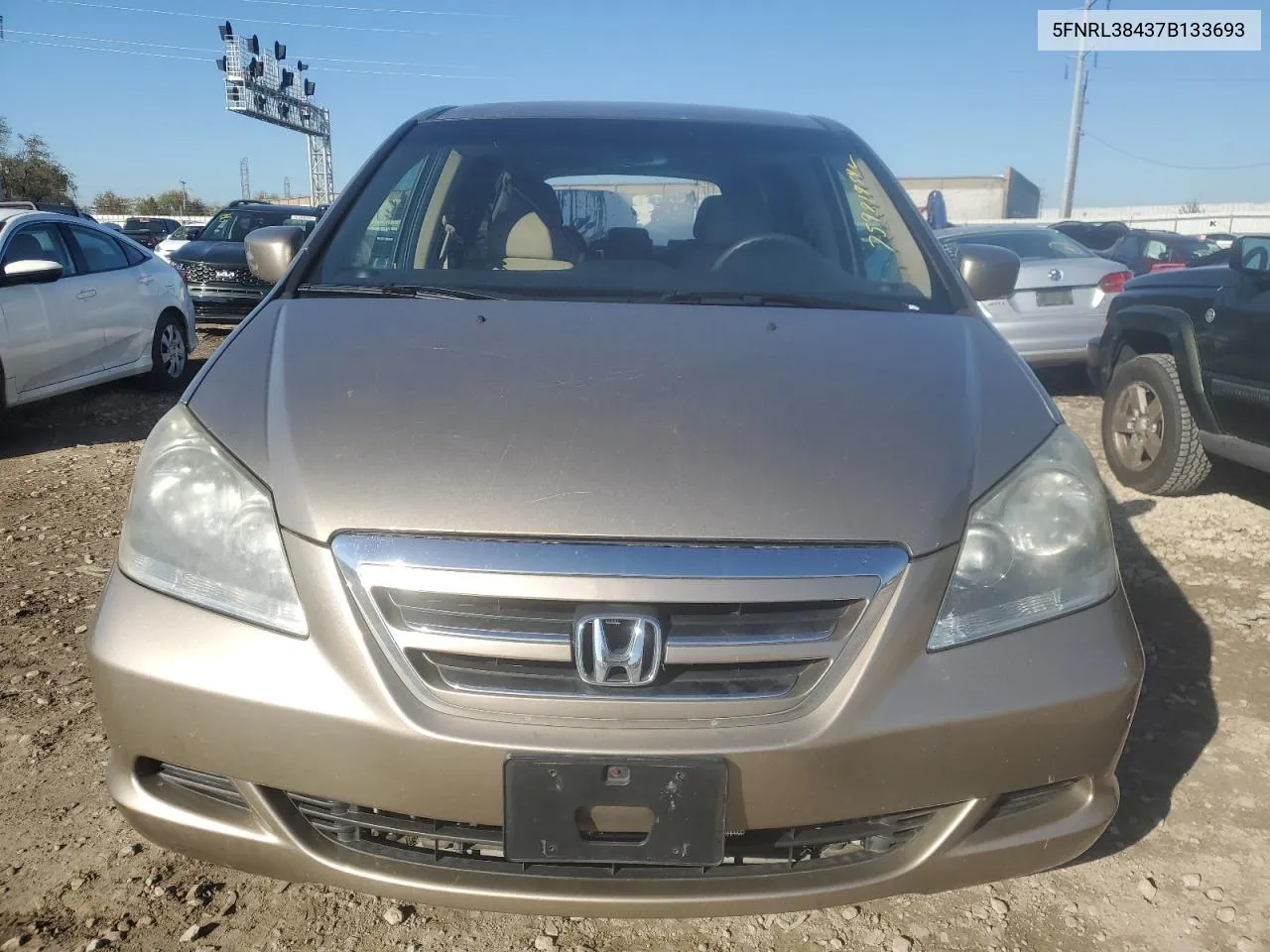 5FNRL38437B133693 2007 Honda Odyssey Ex