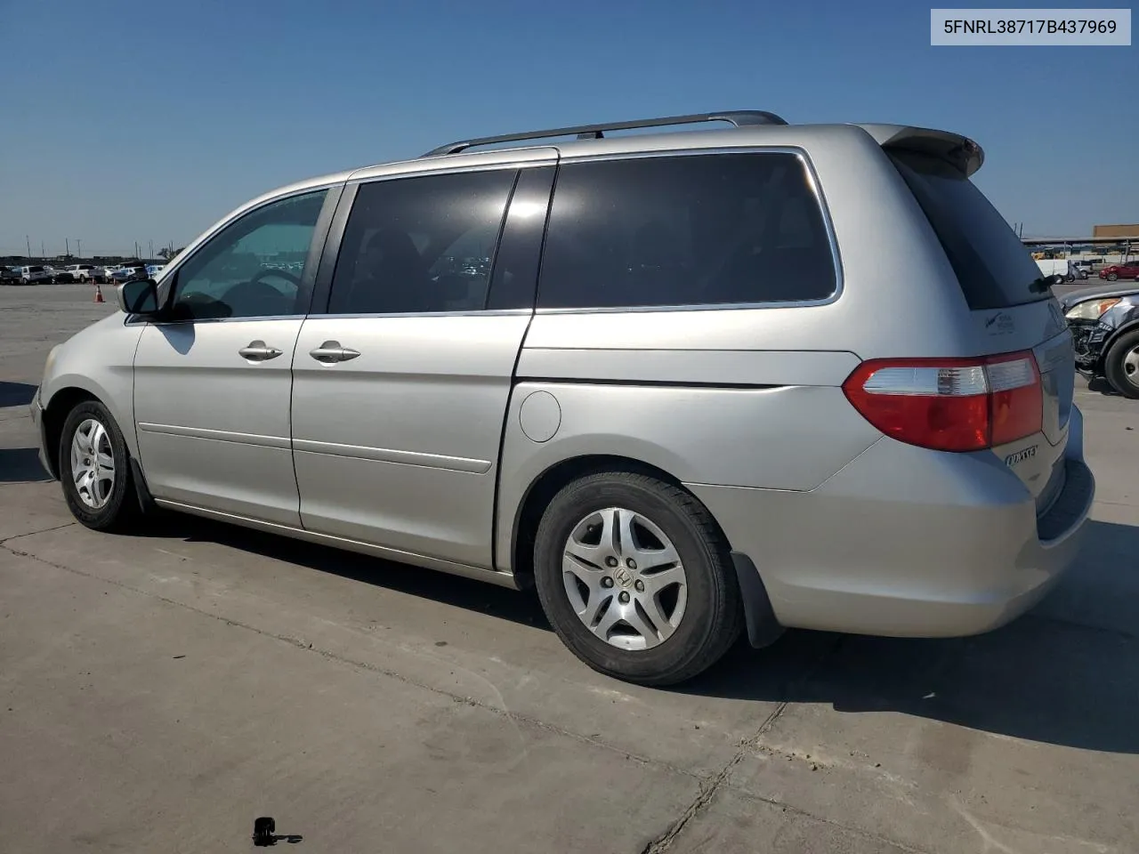 5FNRL38717B437969 2007 Honda Odyssey Exl