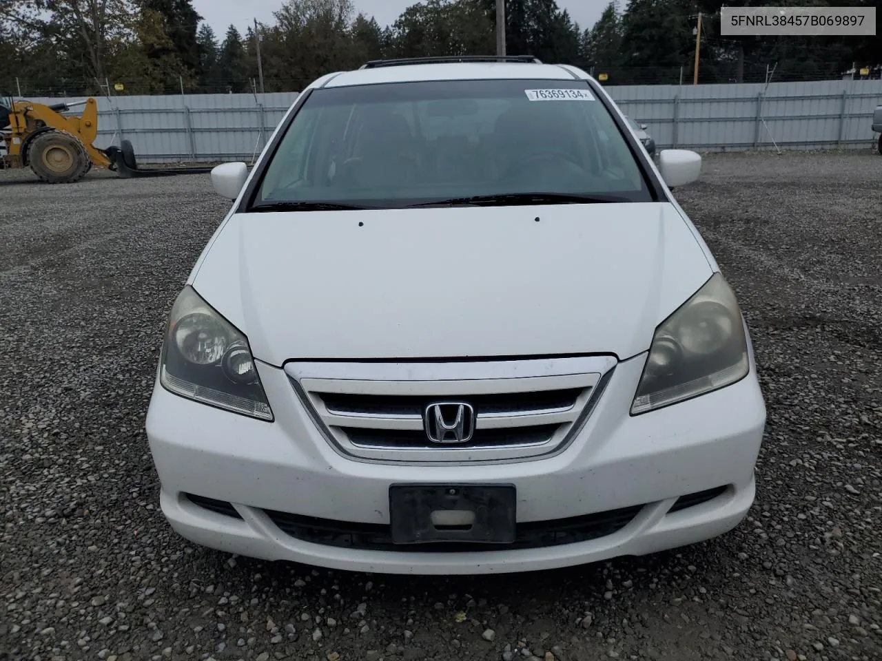 2007 Honda Odyssey Ex VIN: 5FNRL38457B069897 Lot: 76369134