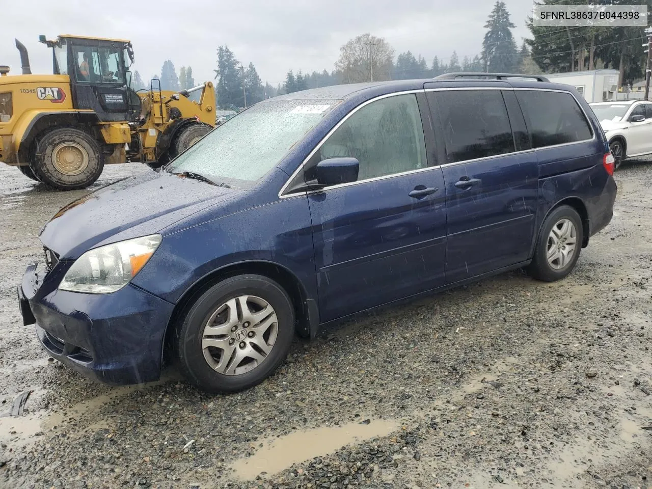 2007 Honda Odyssey Exl VIN: 5FNRL38637B044398 Lot: 78713814