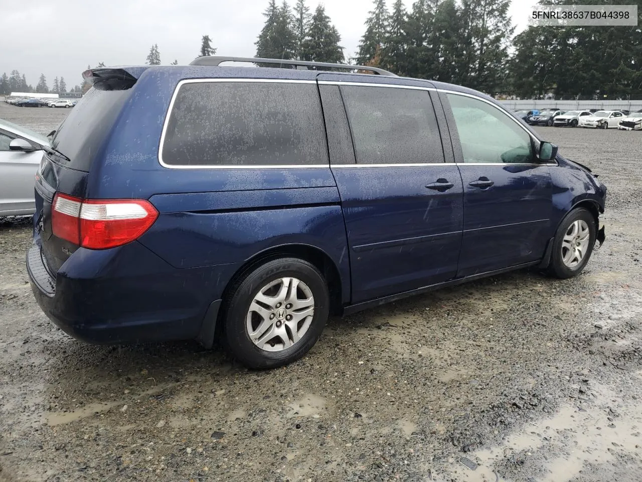 2007 Honda Odyssey Exl VIN: 5FNRL38637B044398 Lot: 78713814