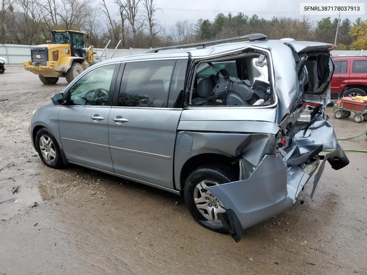 2007 Honda Odyssey Exl VIN: 5FNRL38717B037913 Lot: 78786694