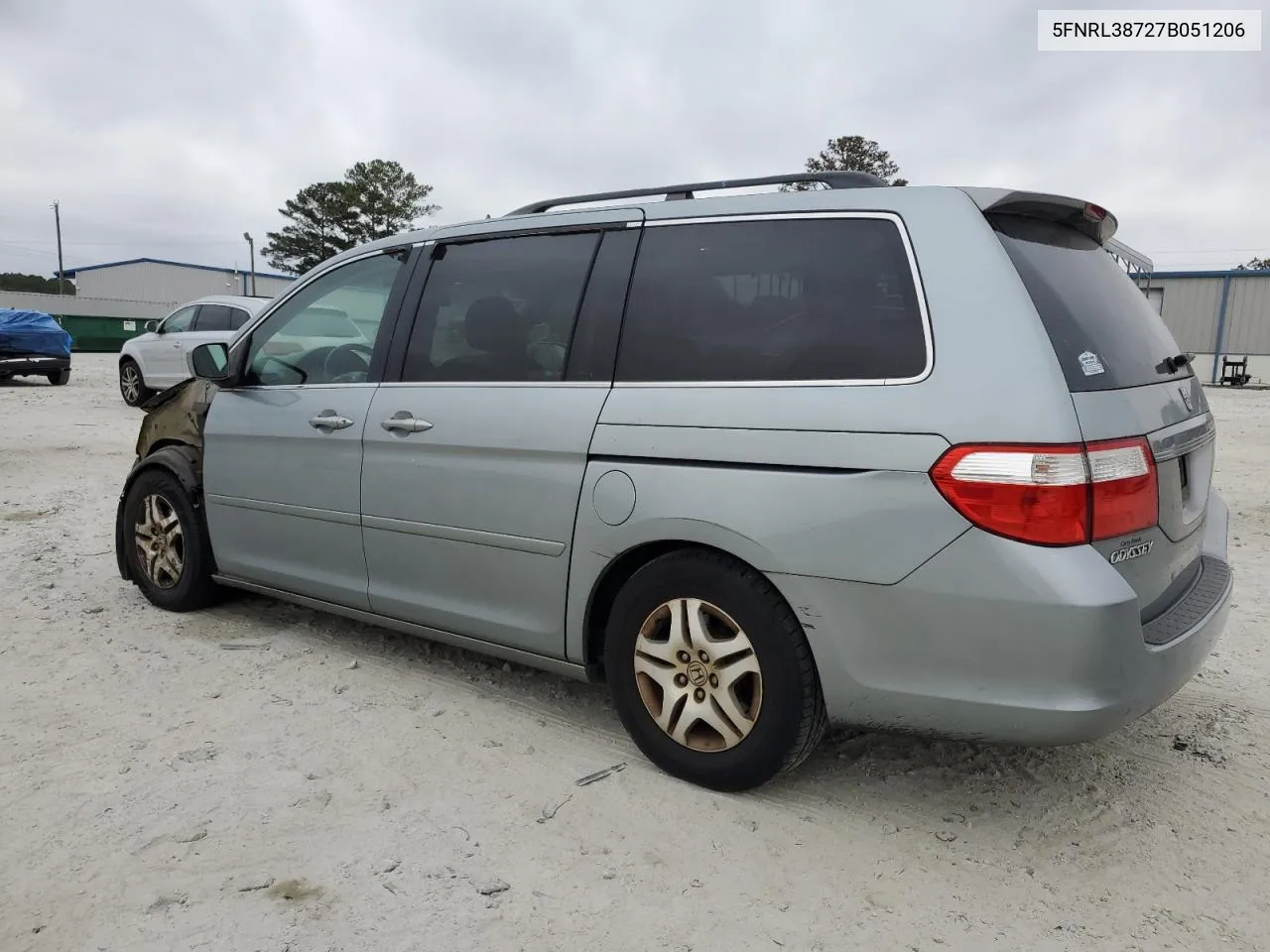 2007 Honda Odyssey Exl VIN: 5FNRL38727B051206 Lot: 79078004