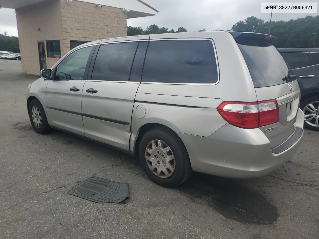 2007 Honda Odyssey Lx VIN: 5FNRL38227B006321 Lot: 81892094