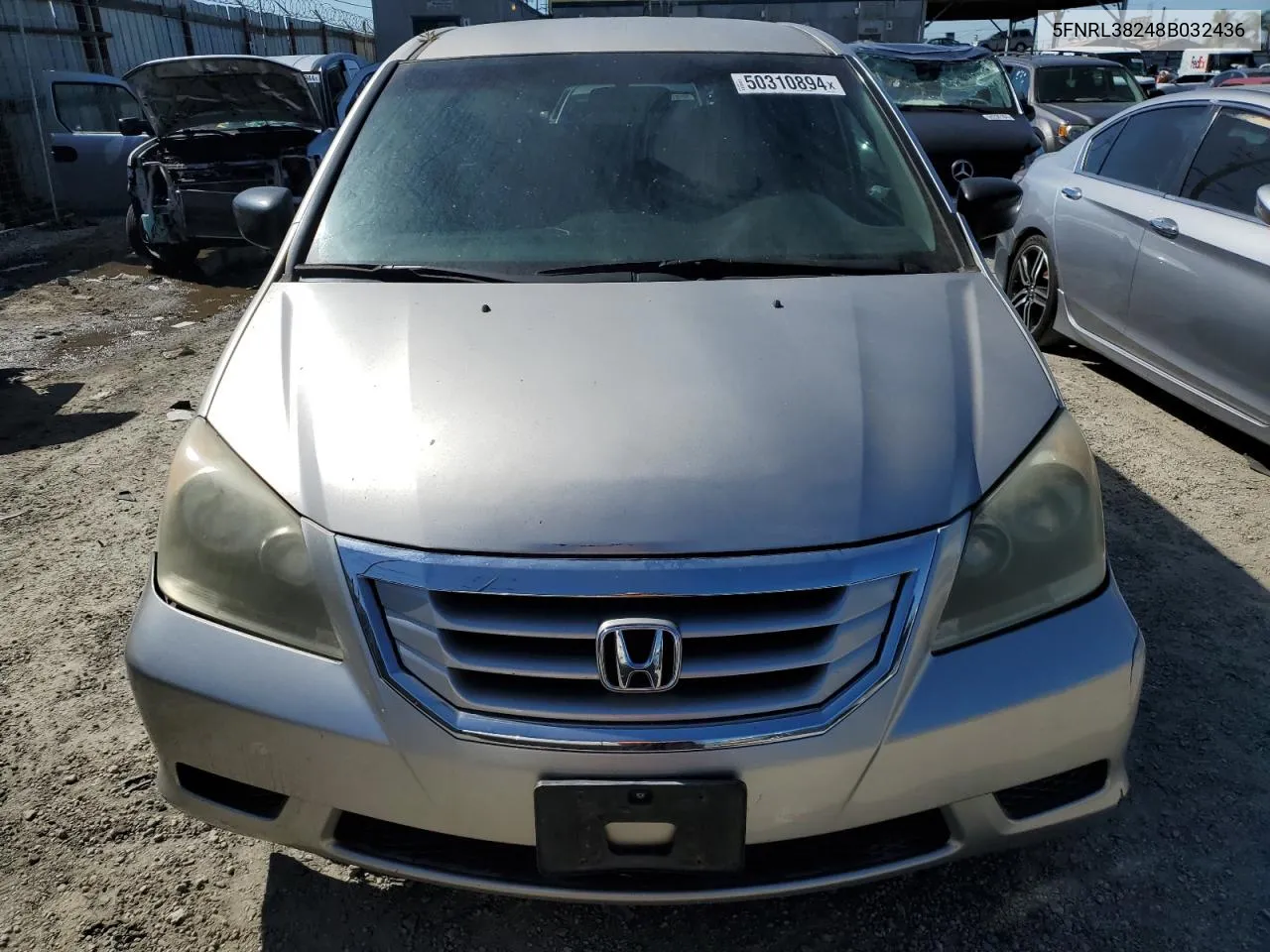 5FNRL38248B032436 2008 Honda Odyssey Lx