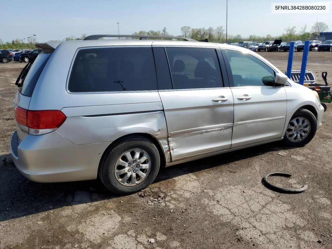 5FNRL38428B080230 2008 Honda Odyssey Ex