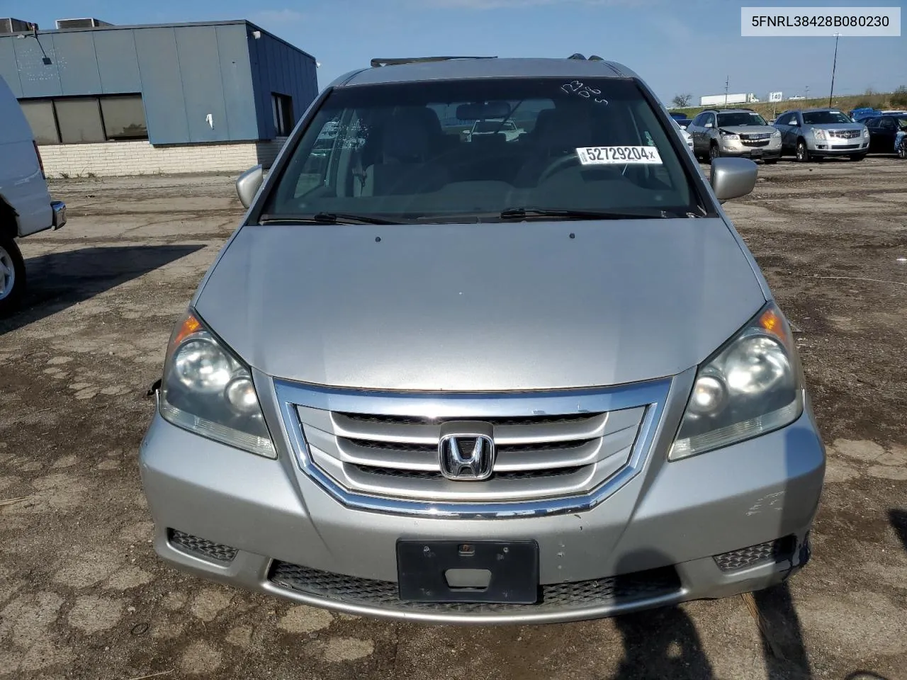 5FNRL38428B080230 2008 Honda Odyssey Ex