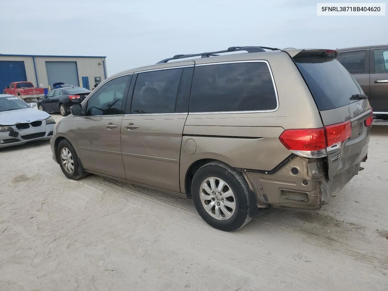 2008 Honda Odyssey Exl VIN: 5FNRL38718B404620 Lot: 66916464