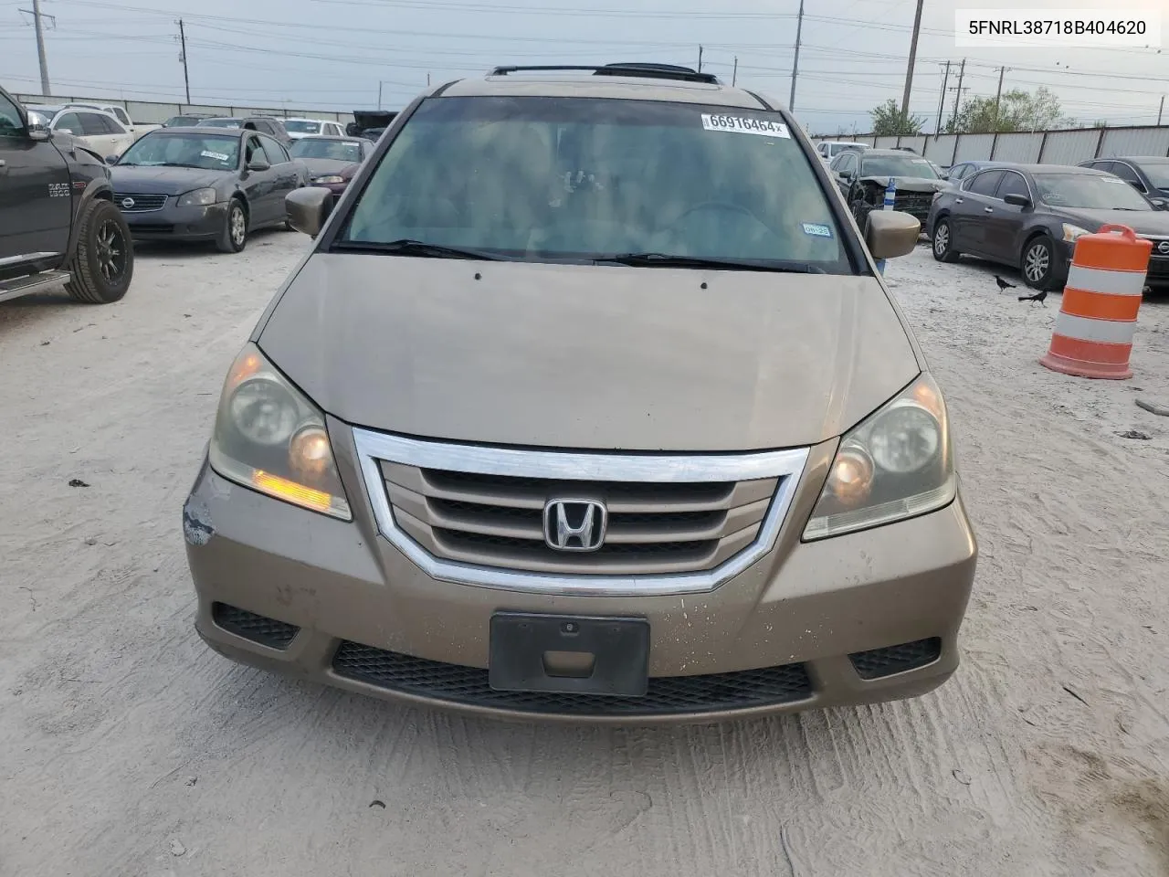 5FNRL38718B404620 2008 Honda Odyssey Exl