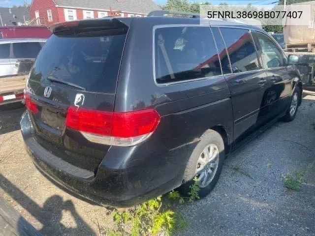 5FNRL38698B077407 2008 Honda Odyssey Exl