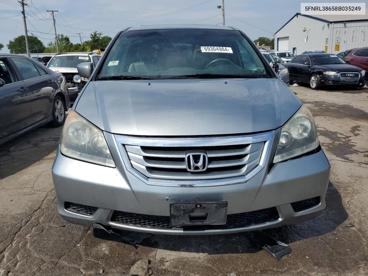 5FNRL38658B035249 2008 Honda Odyssey Exl