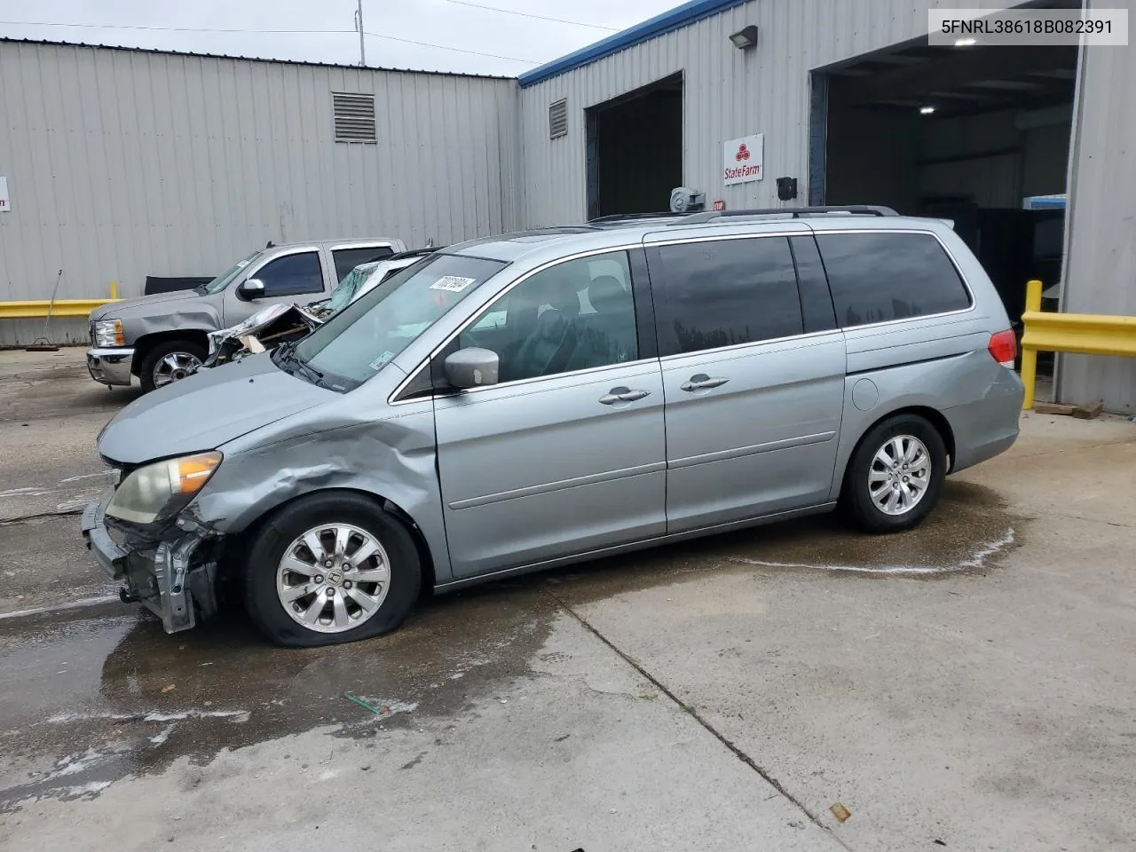 5FNRL38618B082391 2008 Honda Odyssey Exl