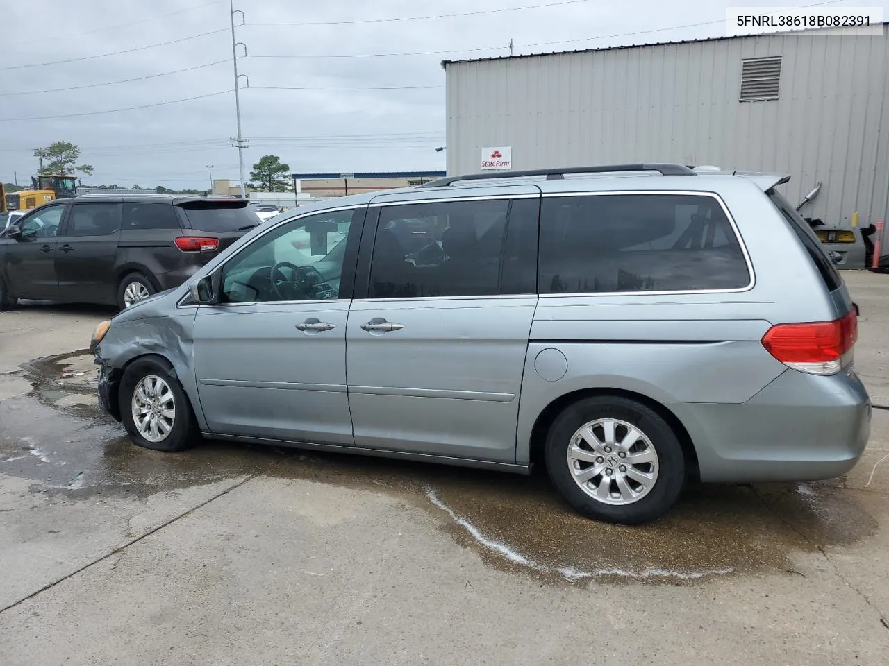 5FNRL38618B082391 2008 Honda Odyssey Exl