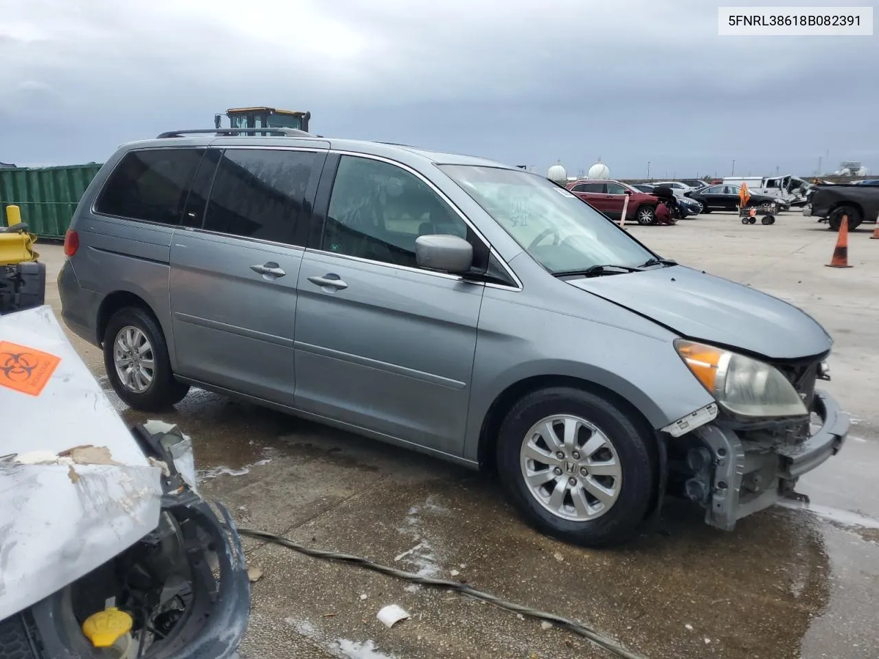 5FNRL38618B082391 2008 Honda Odyssey Exl