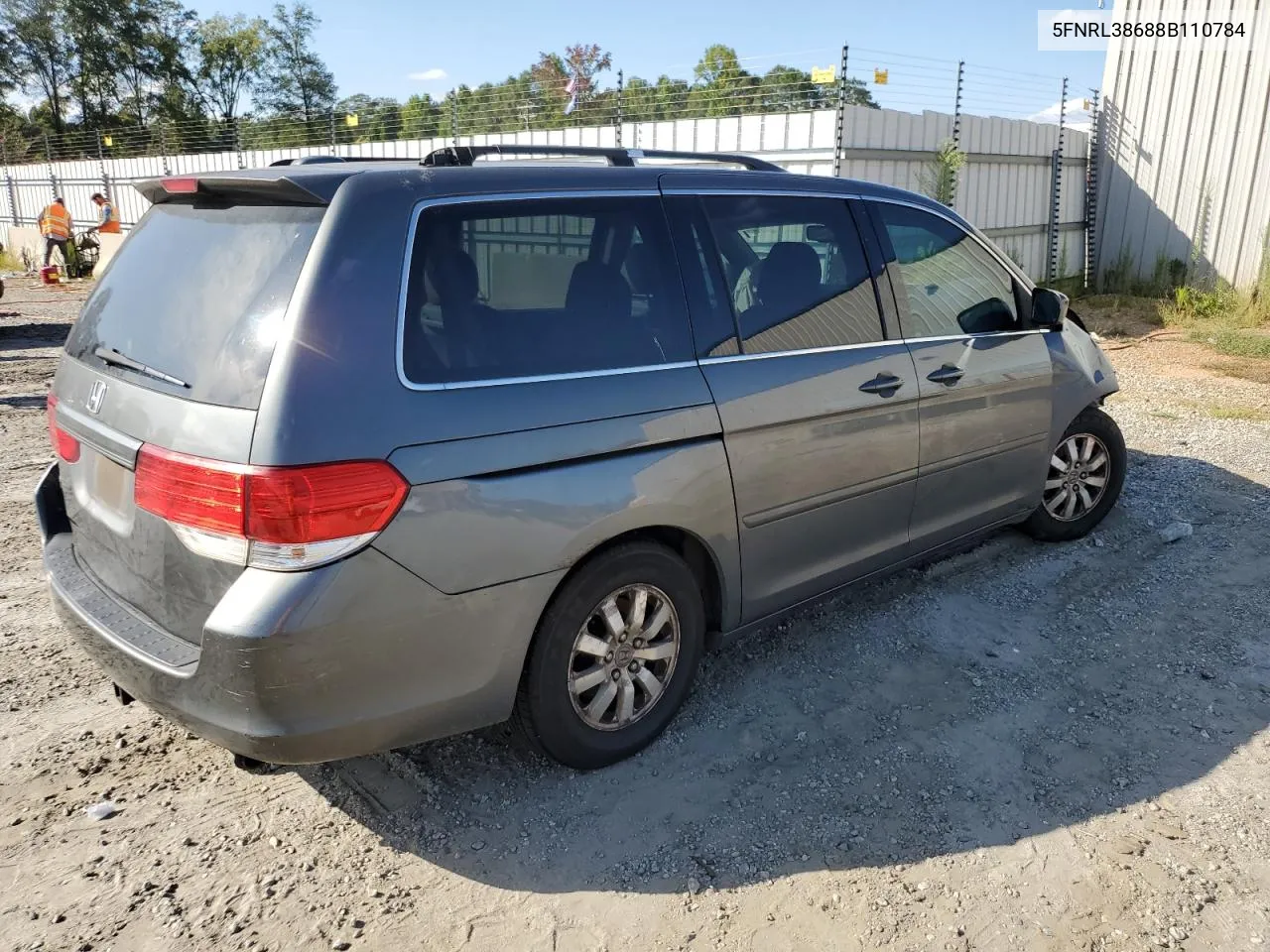 2008 Honda Odyssey Exl VIN: 5FNRL38688B110784 Lot: 70209064