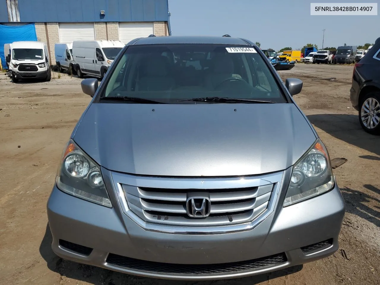 5FNRL38428B014907 2008 Honda Odyssey Ex