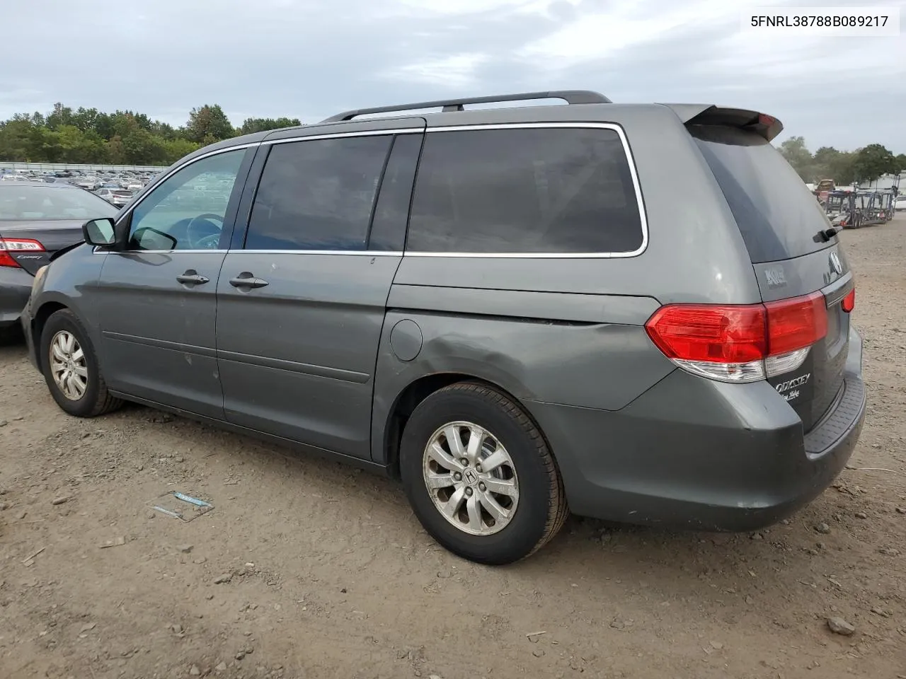 5FNRL38788B089217 2008 Honda Odyssey Exl