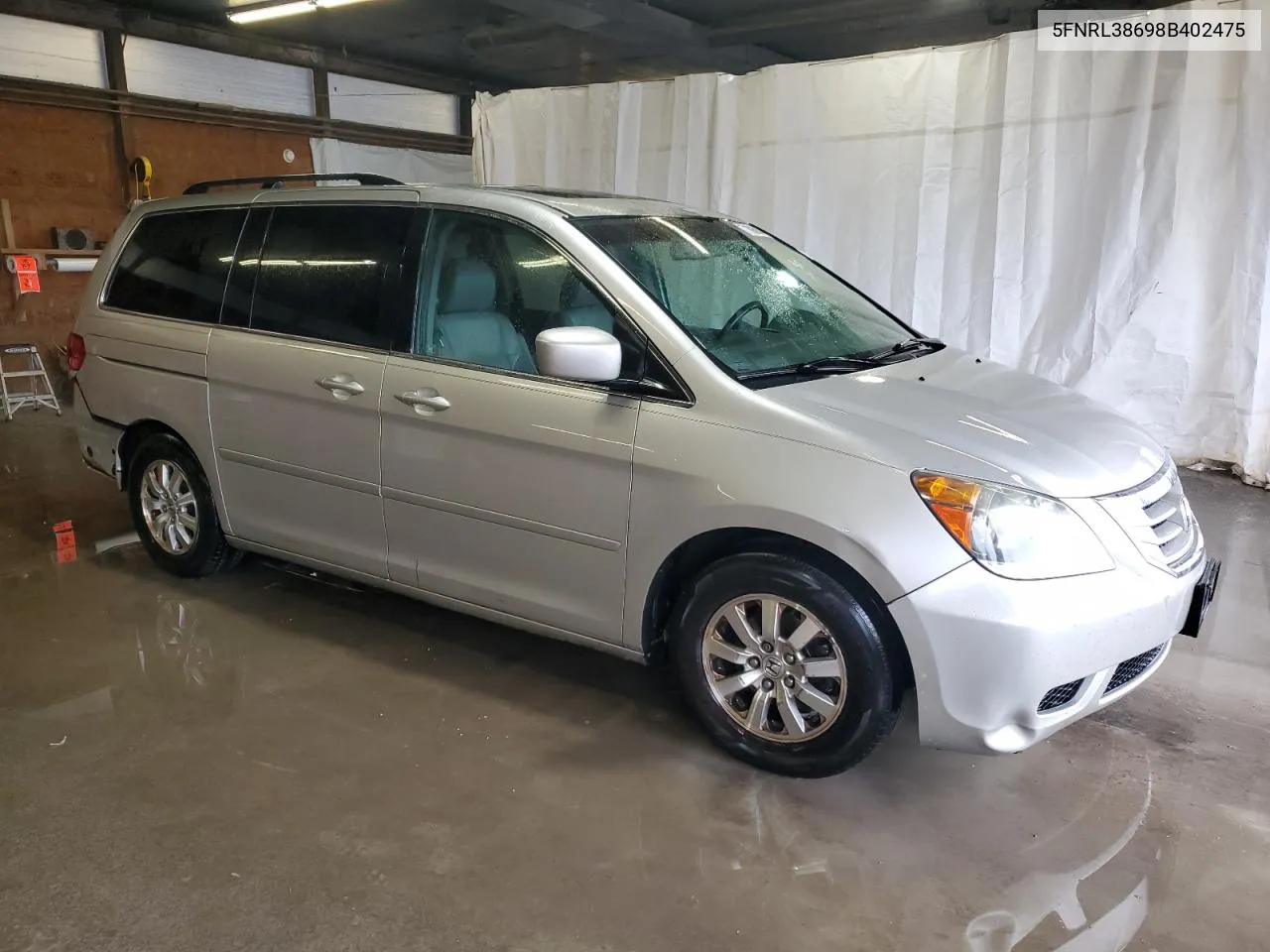 2008 Honda Odyssey Exl VIN: 5FNRL38698B402475 Lot: 71886834