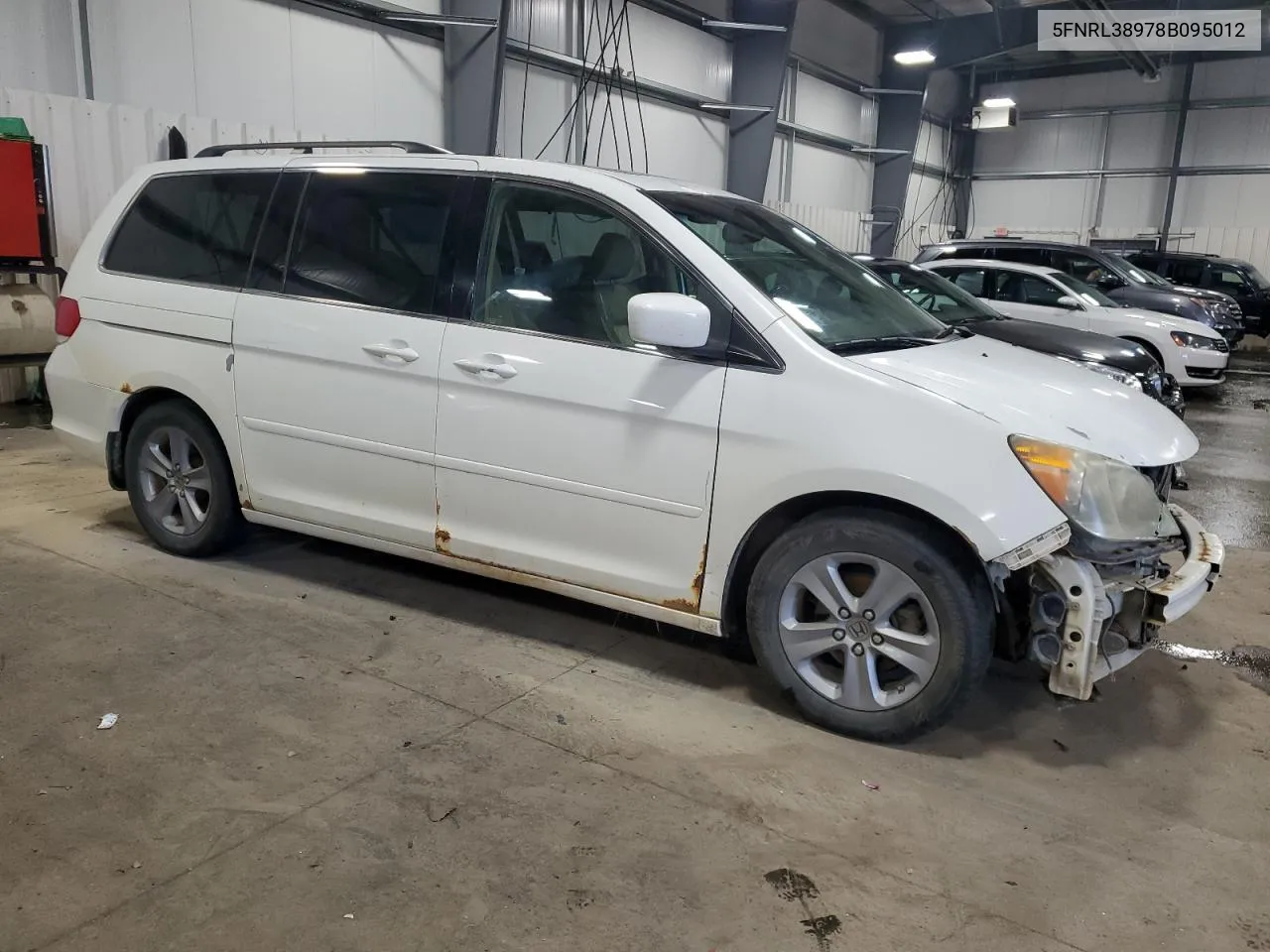 5FNRL38978B095012 2008 Honda Odyssey Touring