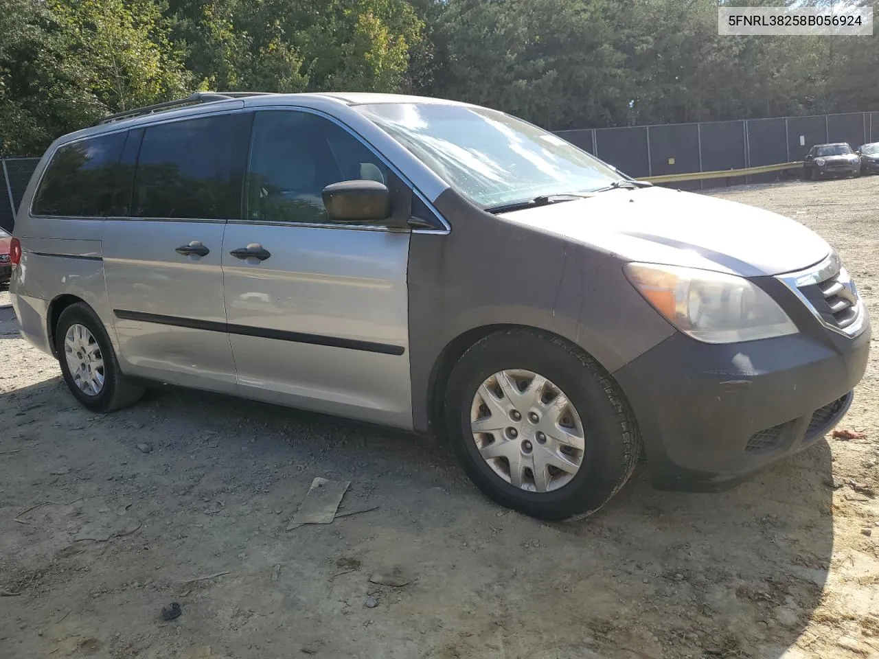 5FNRL38258B056924 2008 Honda Odyssey Lx