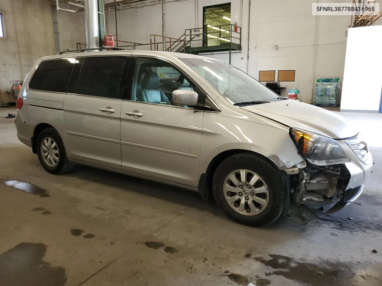 5FNRL38778B416965 2008 Honda Odyssey Exl