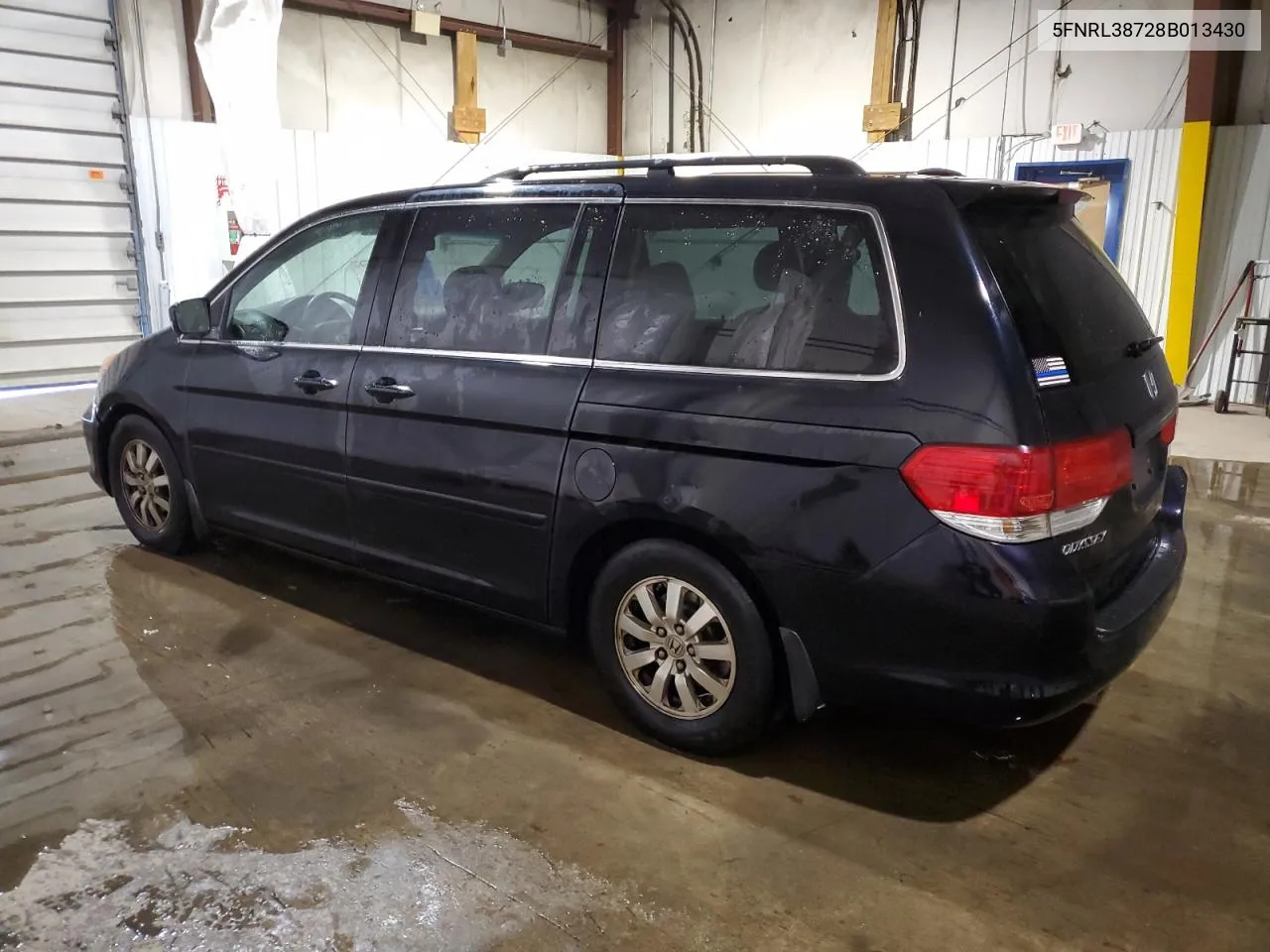 2008 Honda Odyssey Exl VIN: 5FNRL38728B013430 Lot: 76016424