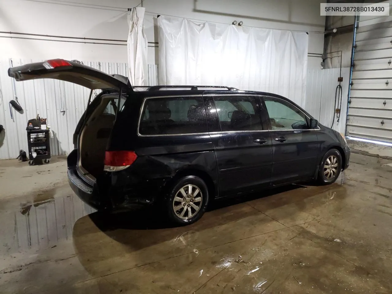 2008 Honda Odyssey Exl VIN: 5FNRL38728B013430 Lot: 76016424