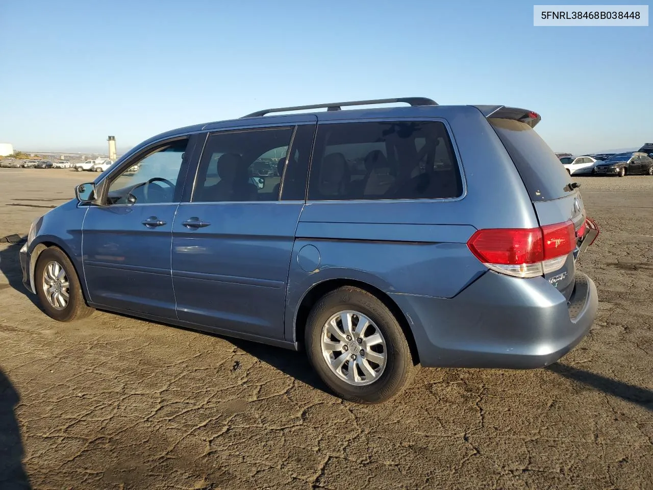 2008 Honda Odyssey Ex VIN: 5FNRL38468B038448 Lot: 76058214