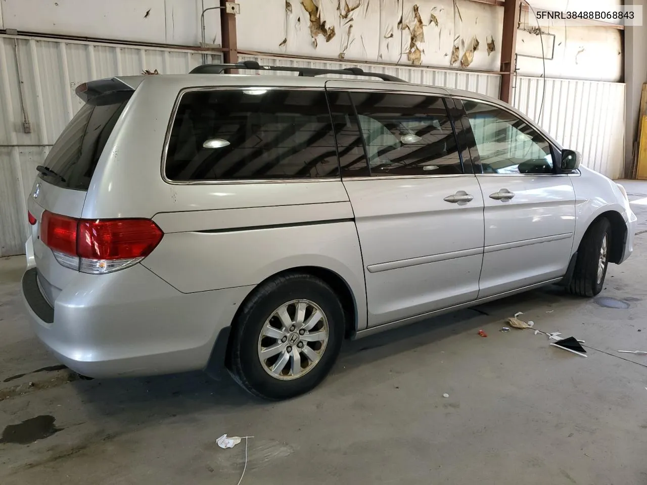 2008 Honda Odyssey Ex VIN: 5FNRL38488B068843 Lot: 77707704