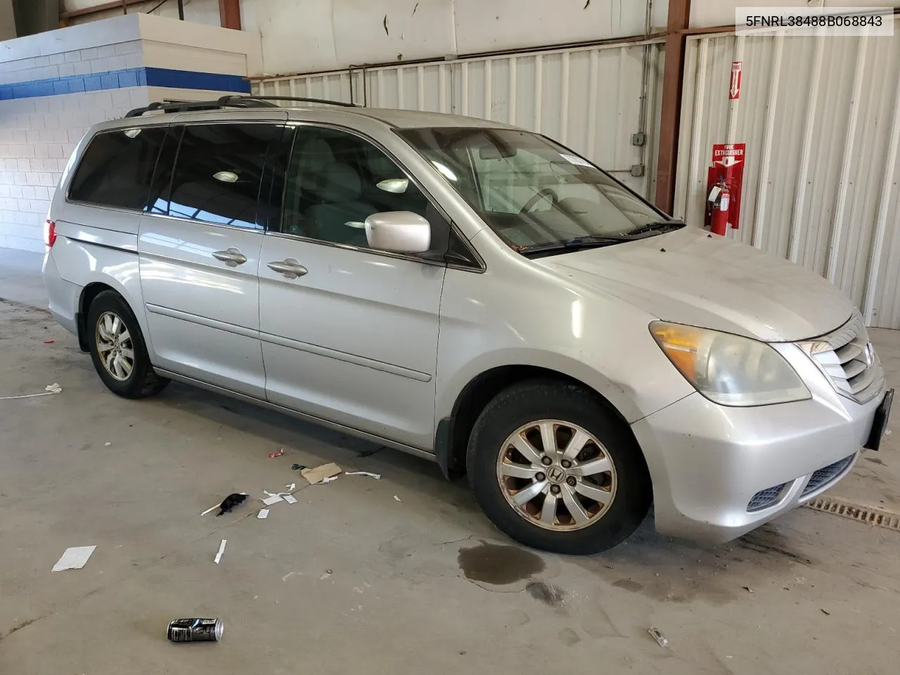 5FNRL38488B068843 2008 Honda Odyssey Ex