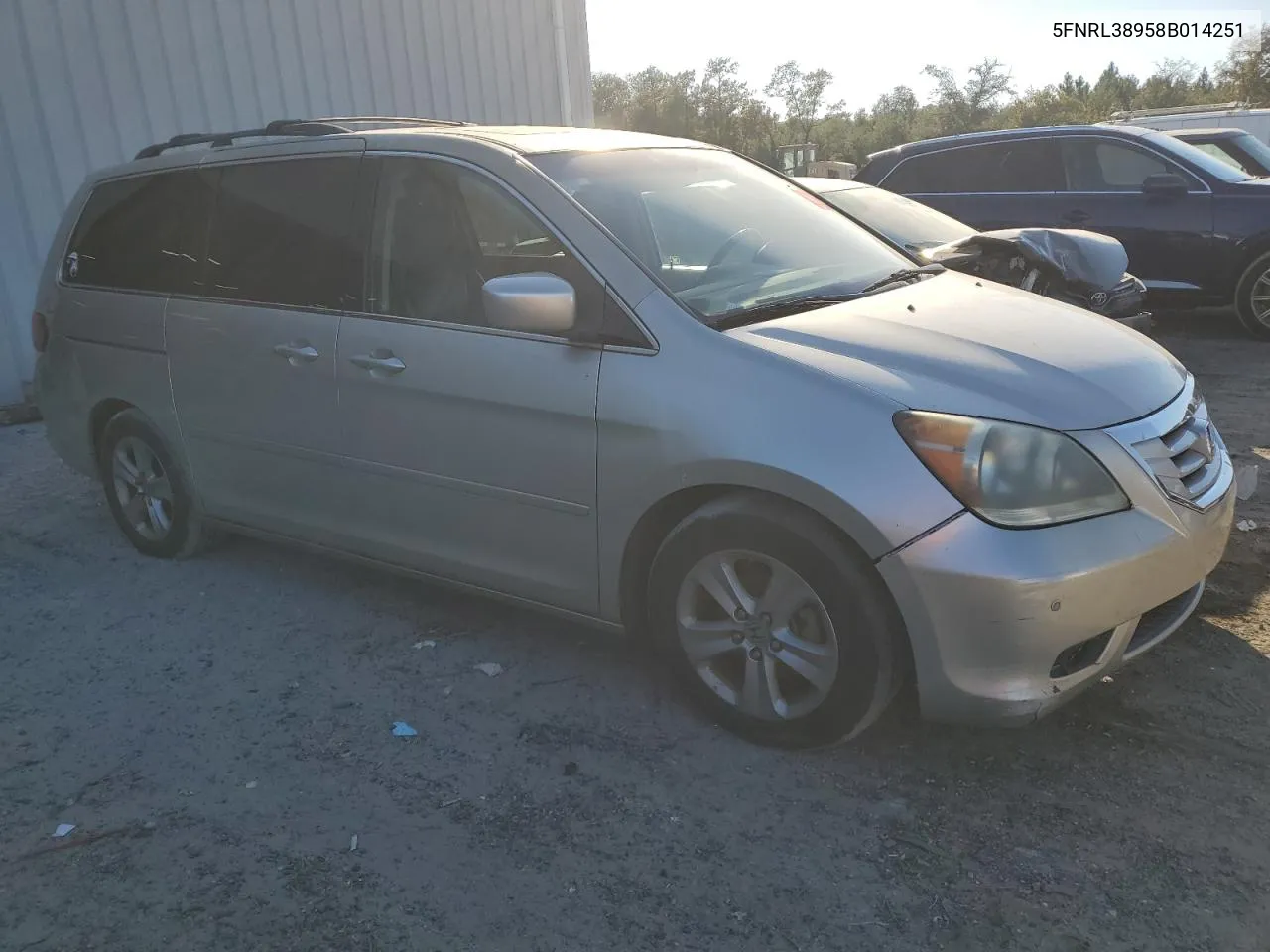 5FNRL38958B014251 2008 Honda Odyssey Touring