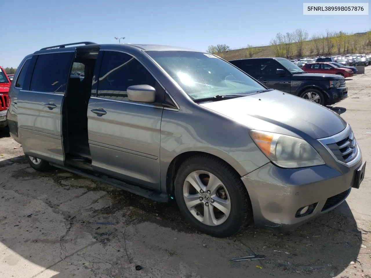 2009 Honda Odyssey Touring VIN: 5FNRL38959B057876 Lot: 53082504