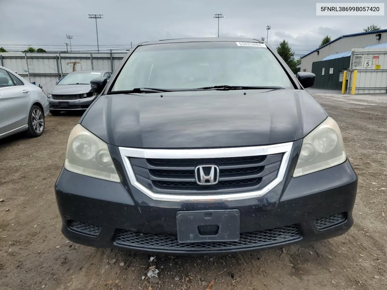 5FNRL38699B057420 2009 Honda Odyssey Exl