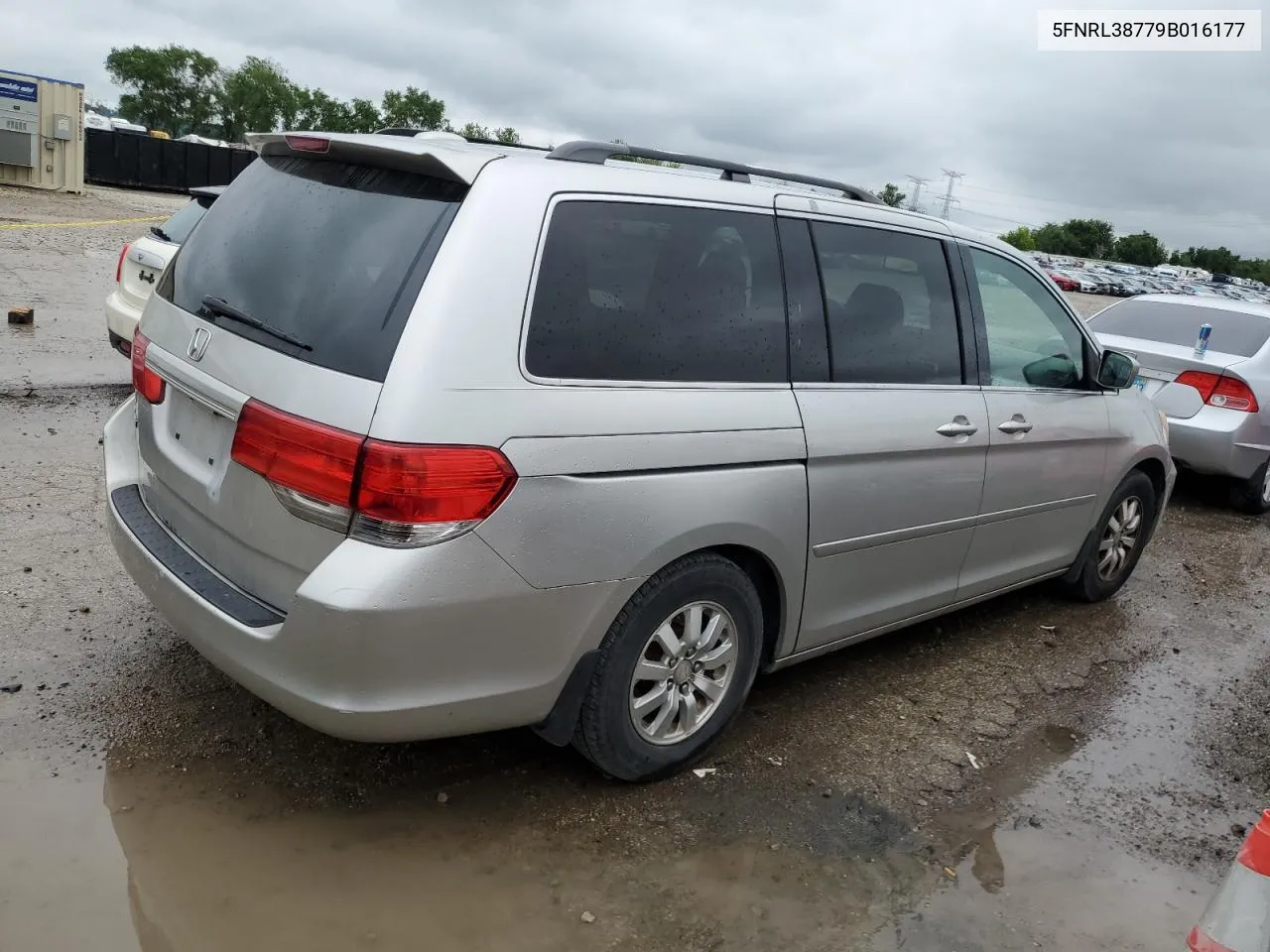 2009 Honda Odyssey Exl VIN: 5FNRL38779B016177 Lot: 57740474