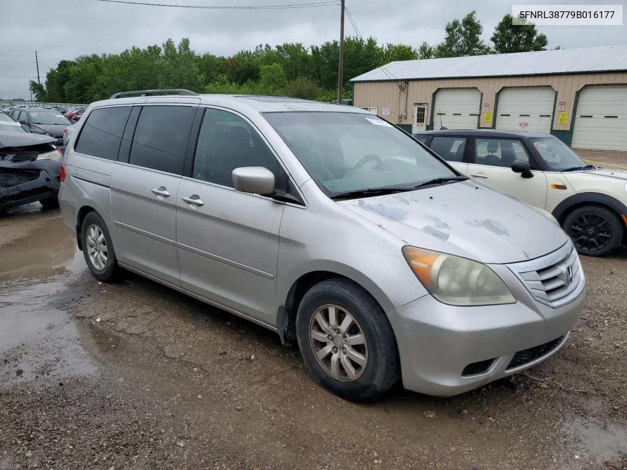 2009 Honda Odyssey Exl VIN: 5FNRL38779B016177 Lot: 57740474