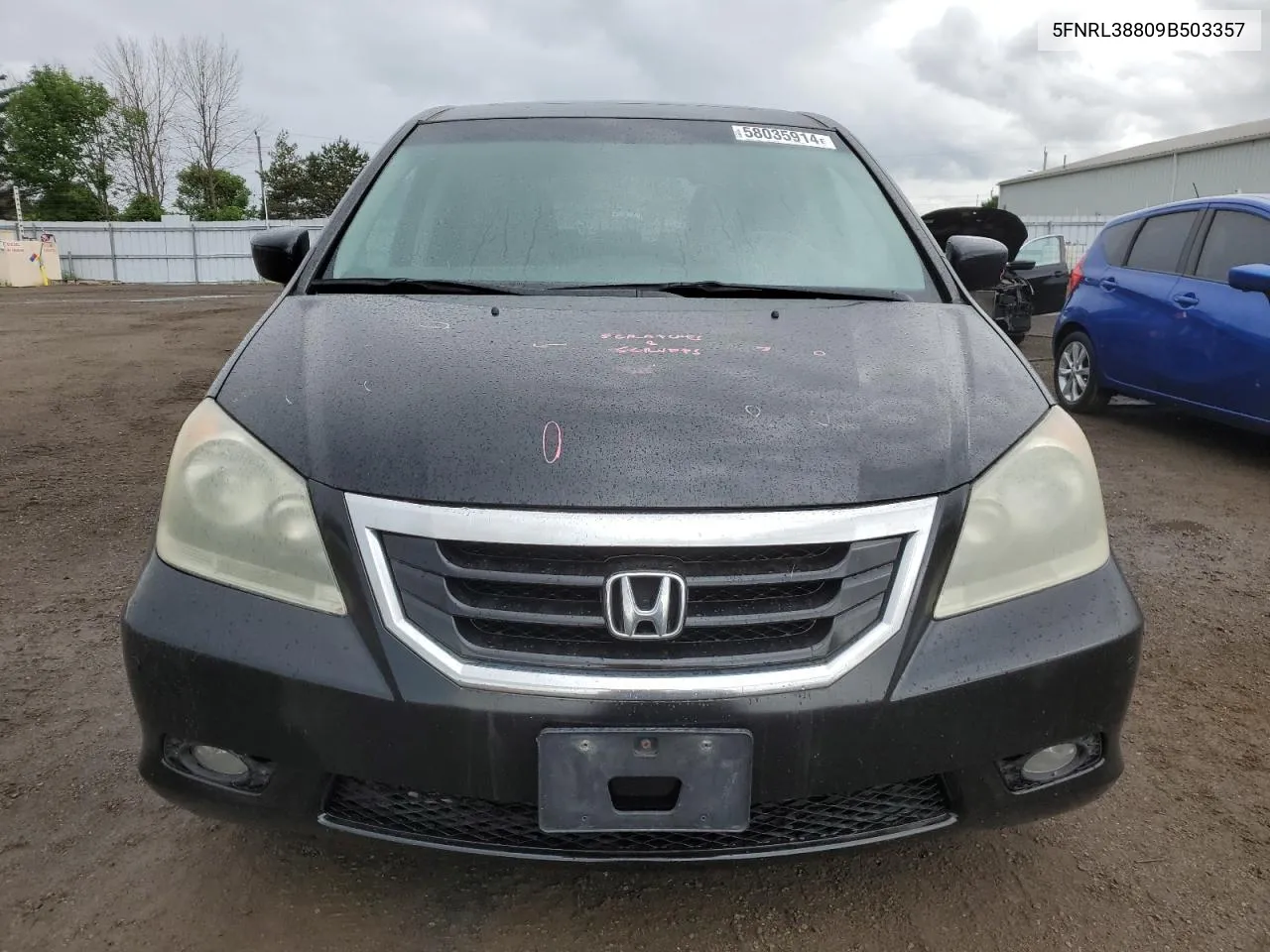 5FNRL38809B503357 2009 Honda Odyssey Touring