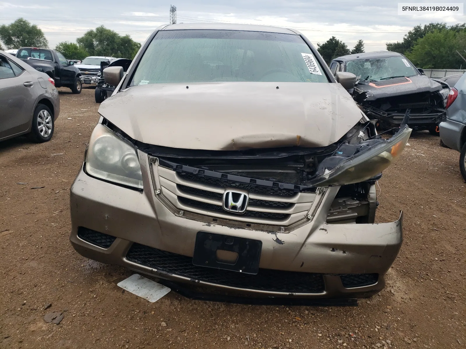 5FNRL38419B024409 2009 Honda Odyssey Ex