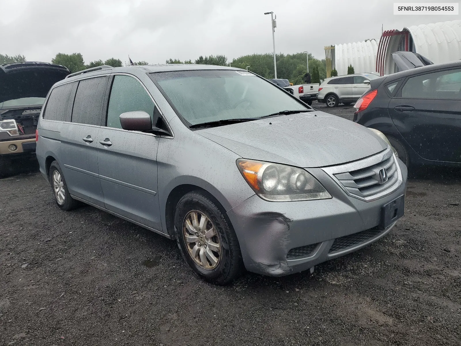 2009 Honda Odyssey Exl VIN: 5FNRL38719B054553 Lot: 66735764