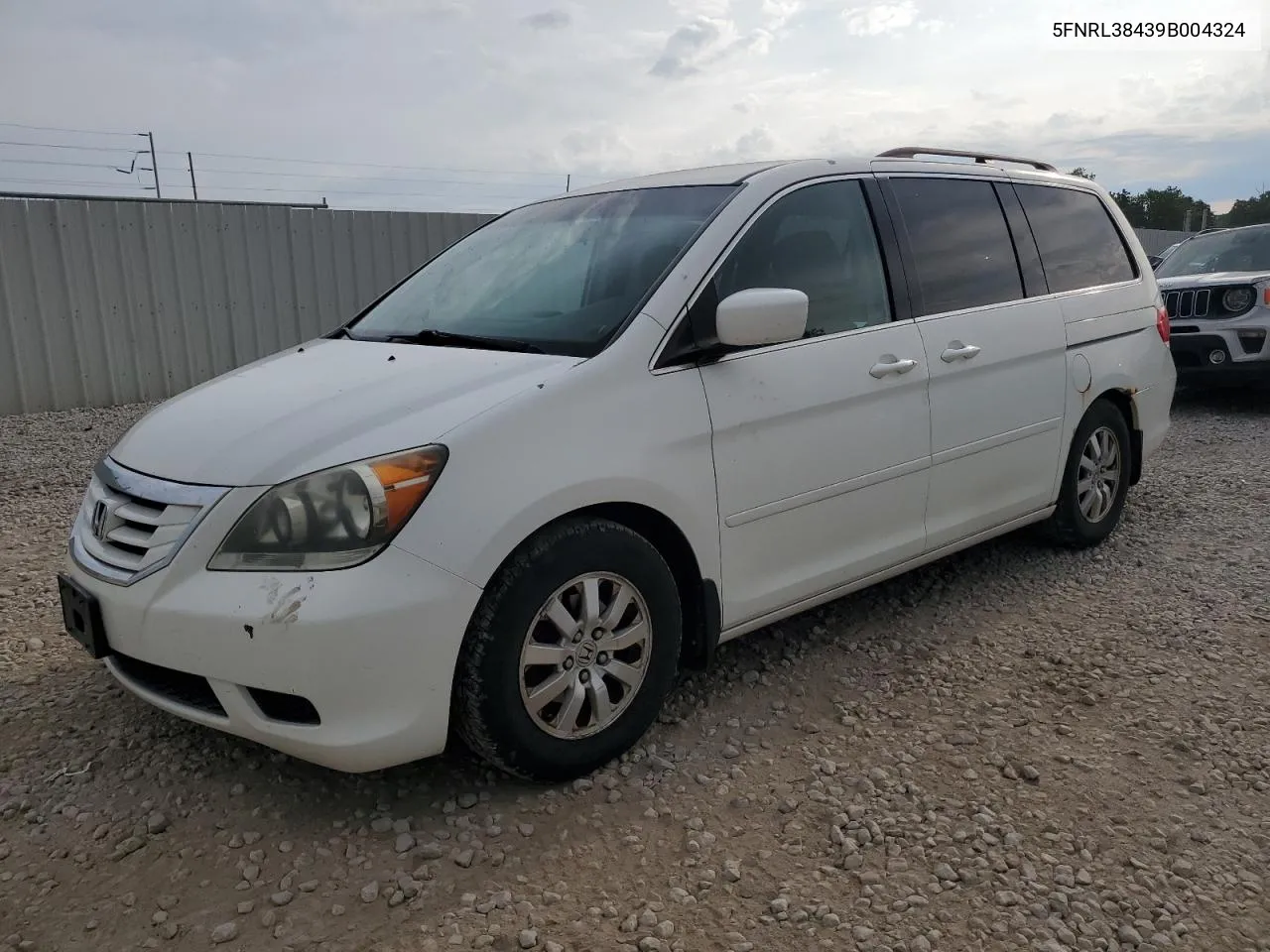 2009 Honda Odyssey Ex VIN: 5FNRL38439B004324 Lot: 67858444