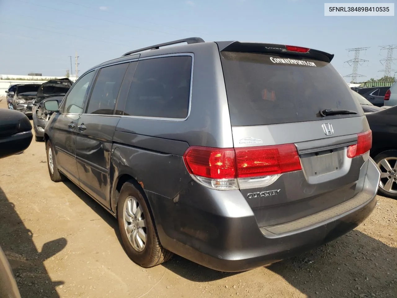 5FNRL38489B410535 2009 Honda Odyssey Ex