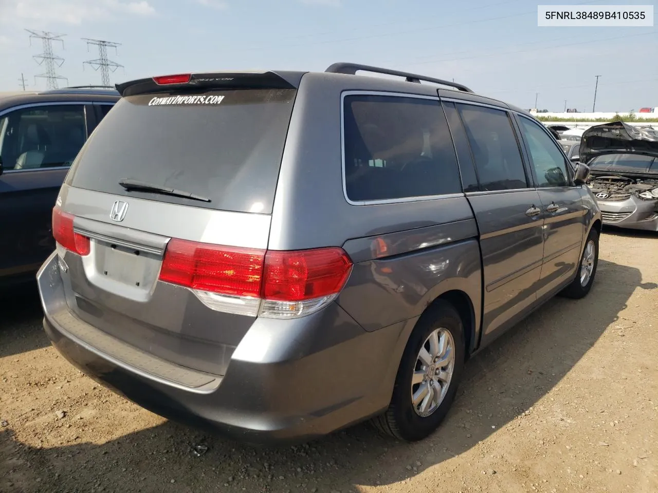 5FNRL38489B410535 2009 Honda Odyssey Ex