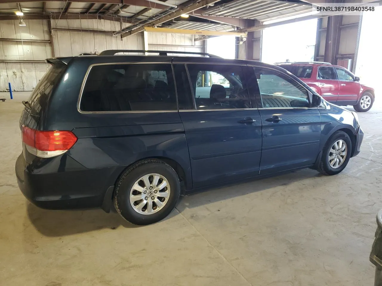 2009 Honda Odyssey Exl VIN: 5FNRL38719B403548 Lot: 68916364