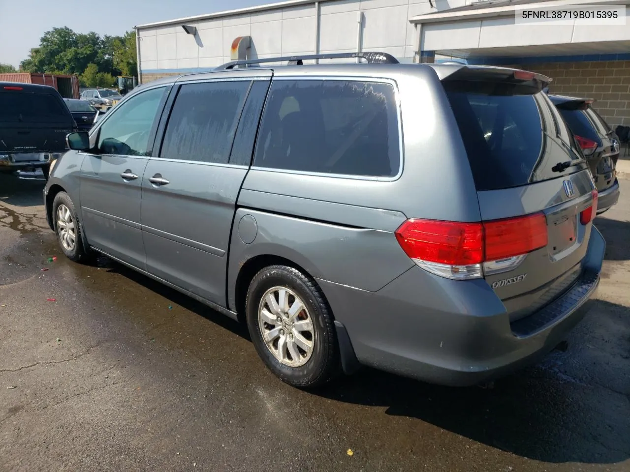 2009 Honda Odyssey Exl VIN: 5FNRL38719B015395 Lot: 68982874